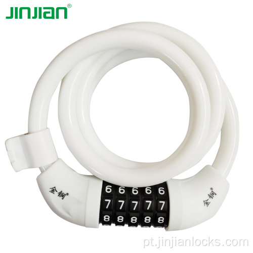 Amazon Hot Sale PVC Combination Cable Lock Bicycle